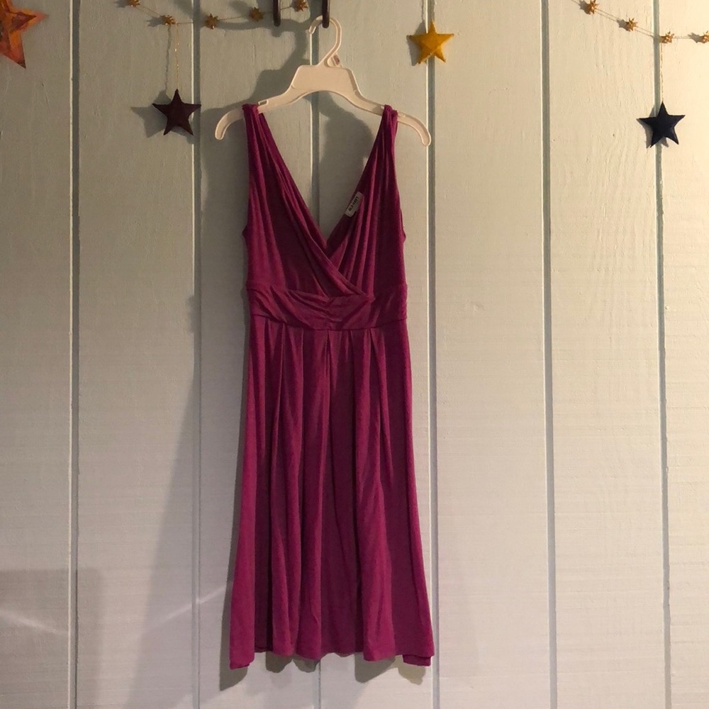 Purple dress